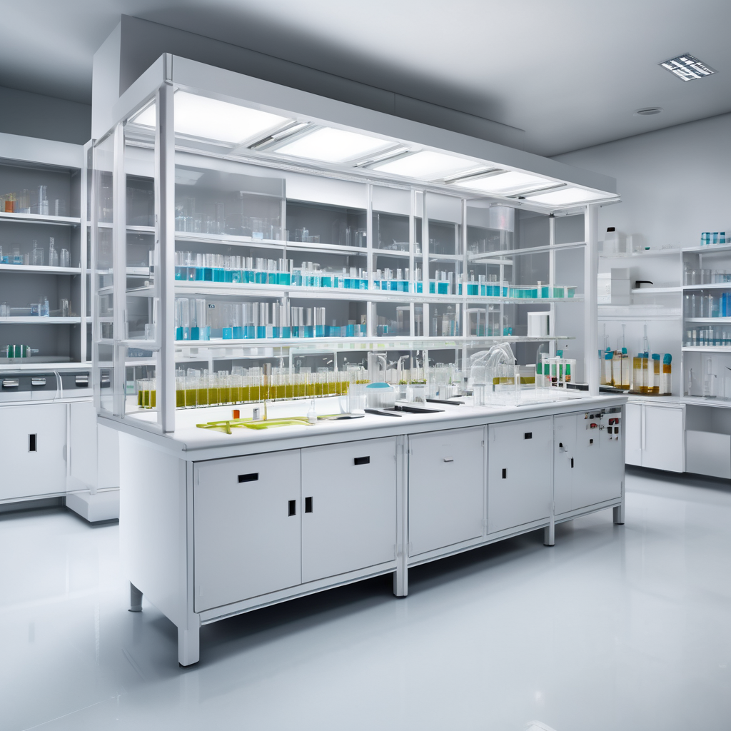 Laboratory formaldehyde testing station