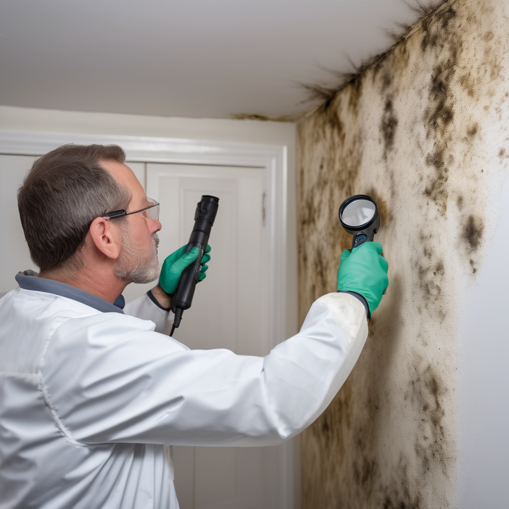 Mold inspection and assessment work